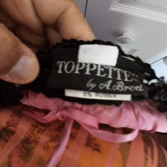 Toppettes by A Brod 1990s vintage jacket size medium - Picture 4 of 8